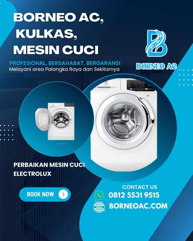 Service mesin cuci electrolux palangkaraya